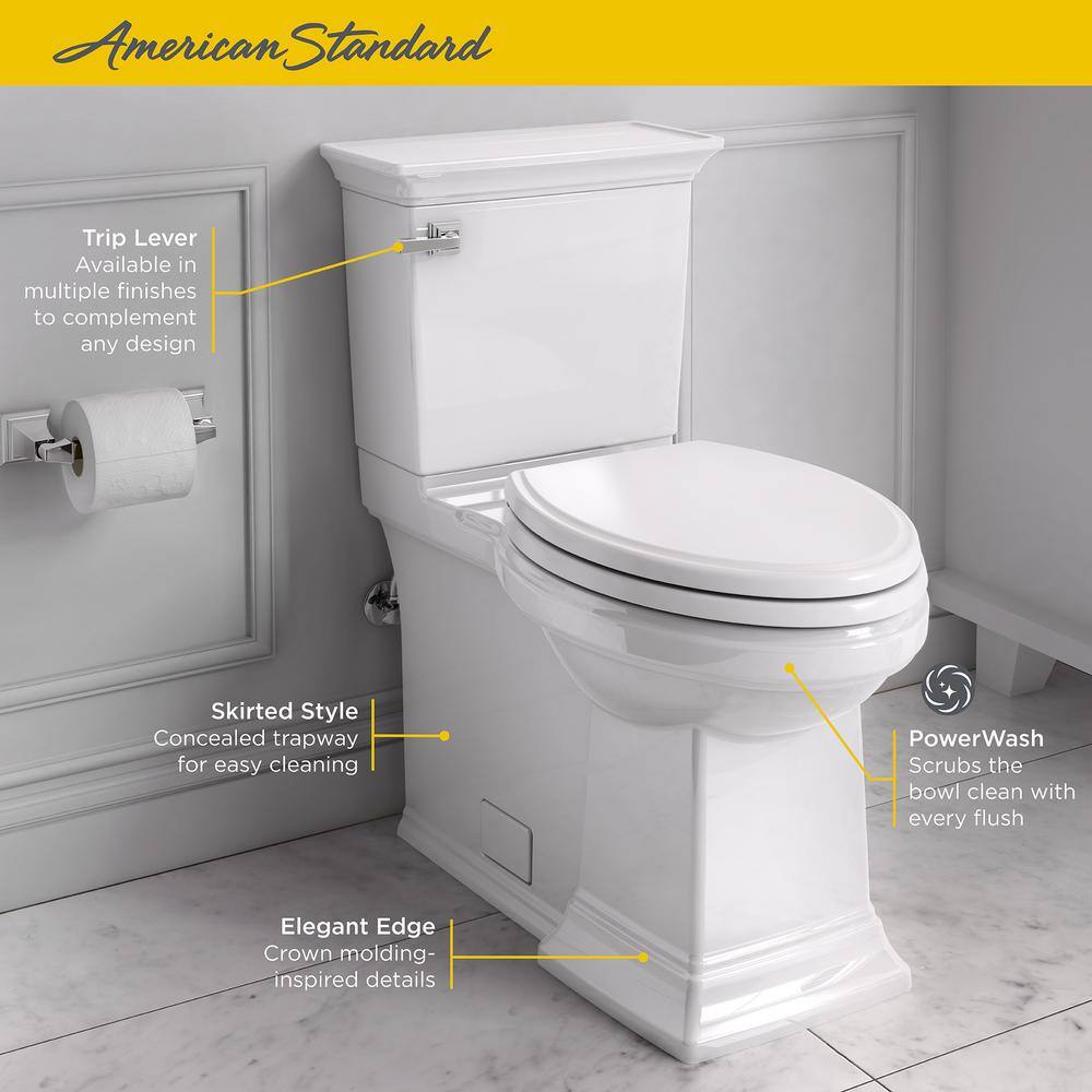 White Elongated Free Standing High Efficiency Toilet with Seat