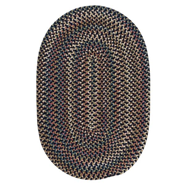 Colonial Mills Cedar Cove Navy 3 ft. x 5 ft. Oval Indoor Area Rug