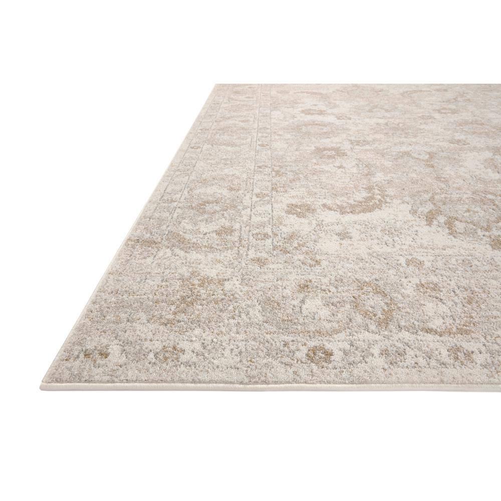 Odette Ivory Beige Vintage-Inspired Area Rug 5'3" x 7'9"