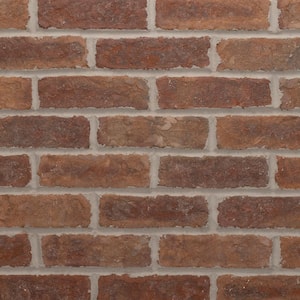 28 in. x 12.5 in. x 0.625 in. Brickwebb Millhouse Thin Brick Sheets - Herringbone (Box of 4 Sheets)