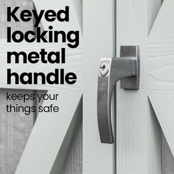 Pro Assembled Astoria 12 ft. W x 12 ft. All Weather Wood Storage Shed with Floor - Autumn Brown Shingles (144 sq. ft.)