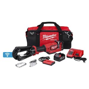 M18 18-Volt 15-Ton Lithium-Ion Cordless FORCE LOGIC Utility Crimper with 2-Batteries, Charger Tool Bag