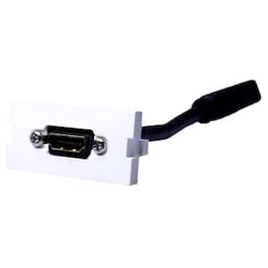 Unimedia Module with HDMI F/F Feed-Through Coupler Pigtail