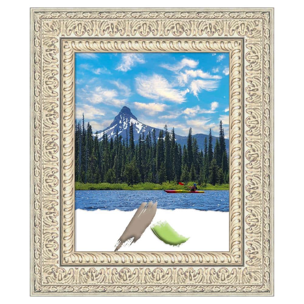 Fair Baroque Cream Ornate Wood Wall Picture Frame