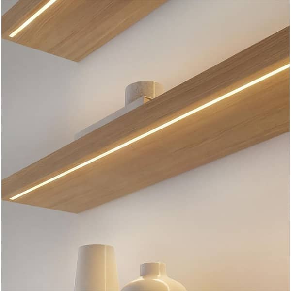 6T 100 ft. 3000K LED White Standard Output Under Cabinet Strip Light
