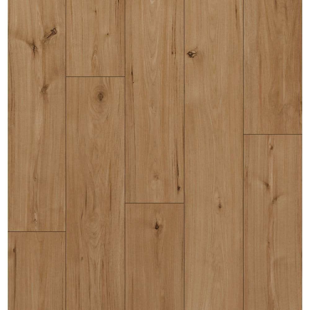 Brookhaven Heights Hickory 10 mm T x 7.6 in. W Waterproof Laminate Flooring