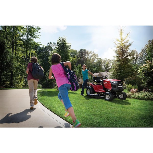 Pony 42 in. 15.5 HP Briggs and Stratton 7-Speed Manual Drive Gas Riding Lawn Tractor