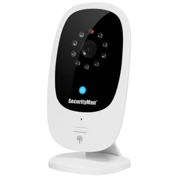 SecurityMan DIY Wireless/Wired IP Indoor iSecurity Camera with SD Recorder