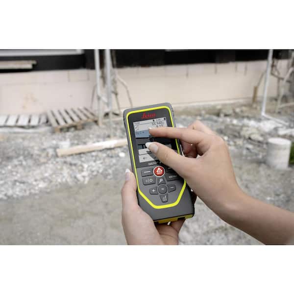 Leica 800 ft. range Laser Distance Tape Measuring Tool with P2P