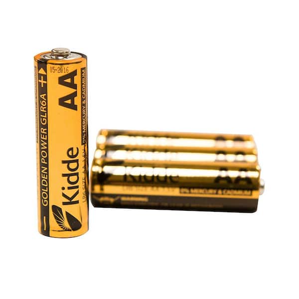 Kidde AA Smoke Detector Replacement Batteries