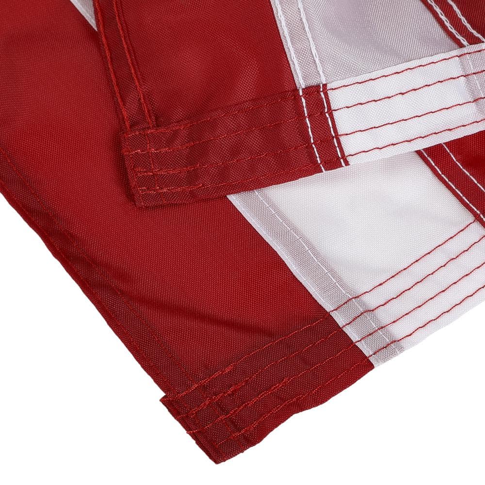 2.5 x 4 Feet American Nylon Flag with Aluminum Pole