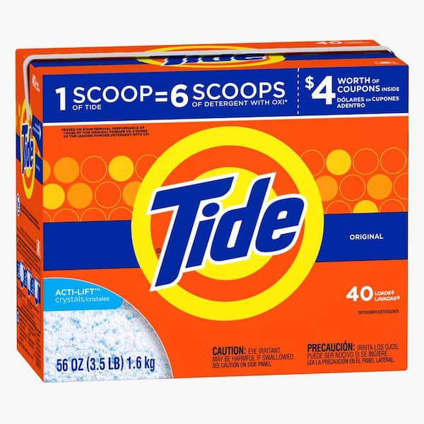 Tide 56 oz. Original Scent Powder Laundry Detergent (40 Loads)