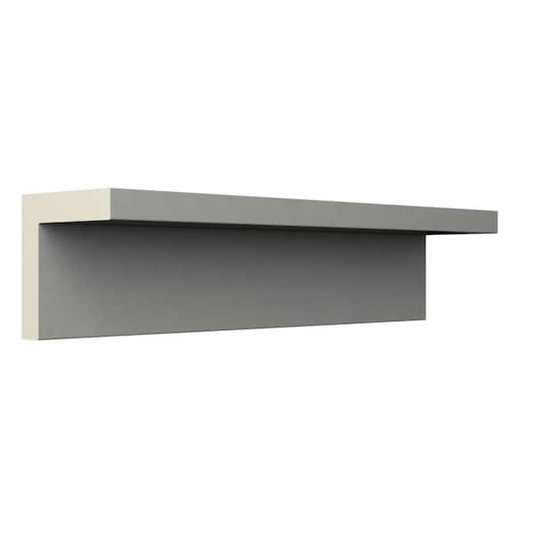 Ekena Millwork Savannah 1 in. D x 1.375 in. W x 94.5 in. L Polyurethane Crown Moulding
