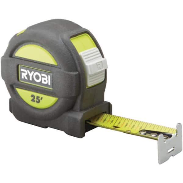 Tape Measure with Metric and English Scale RYOBI RTM8M26 8m/26 ft