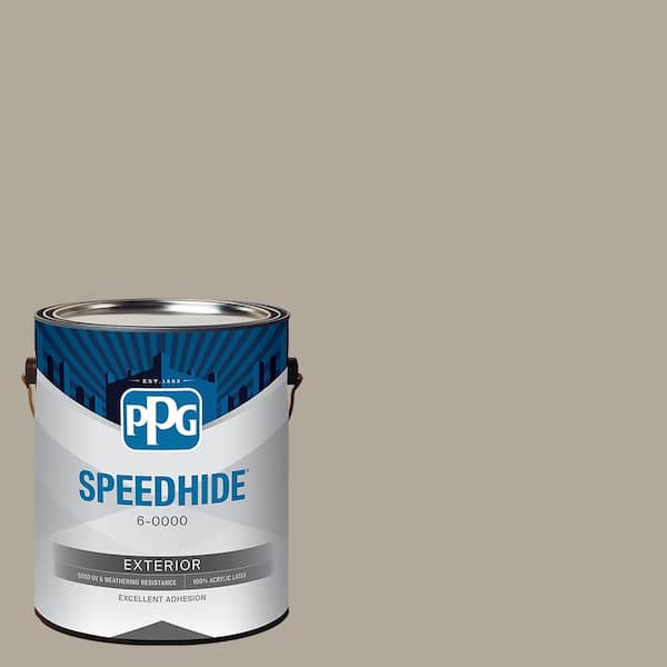 1 gal. PPG1025-4 Sharkskin Satin Exterior Paint