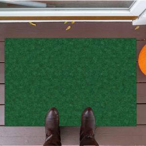 Lifesaver Non-Slip Rubberback Indoor/Outdoor Long Hallway Runner Rug 2 ft. 7 in. x 4 ft. Green Polyester Garage Flooring