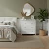 International Concepts Brooklyn White 3 Drawer 29.5 in. W Solid Wood Chest of Drawer BD08-8003