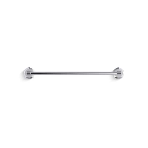KOHLER Occasion 18 in. Wall Mounted Single Towel Bar in Polished Chrome