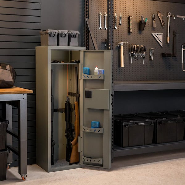 MAXSafes 18 Gun KD Steel Cabinet with Digital Keypad Lock Access