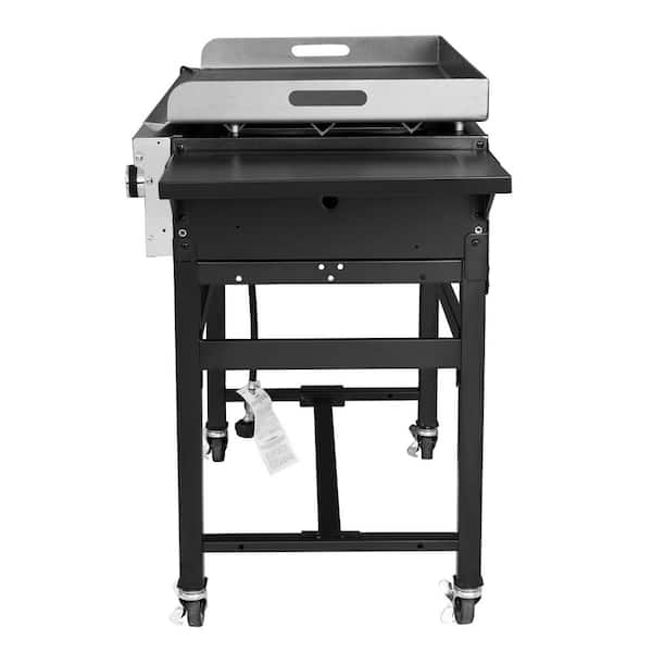 Royal Gourmet GB4001B 4-Burner Propane Gas Grill Griddle for Outdoor Cooking in Black - 3