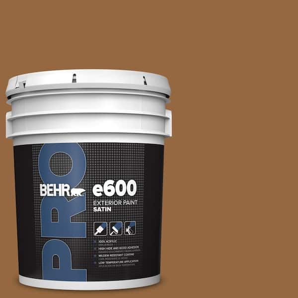 BEHR PRO 5 gal. #MQ2-06 Gilded Glamour Satin Exterior Paint