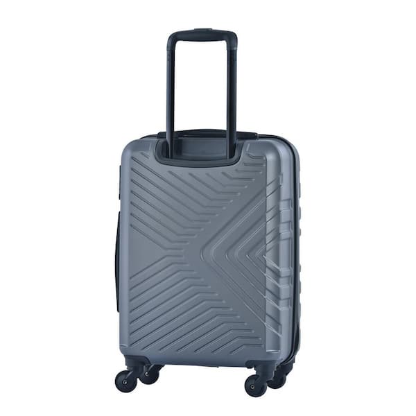 Aoibox New Hardshell Luggage Set in Navy 3-Piece Lightweight Spinner Wheels  Suitcase with TSA Lock (20 in./24 in./28 in.) SNMX4194 - The Home Depot