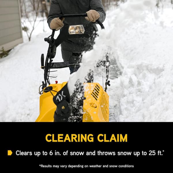 Cub Cadet 1X 21 in. 208 cc Single-Stage Electric Start Gas Snow