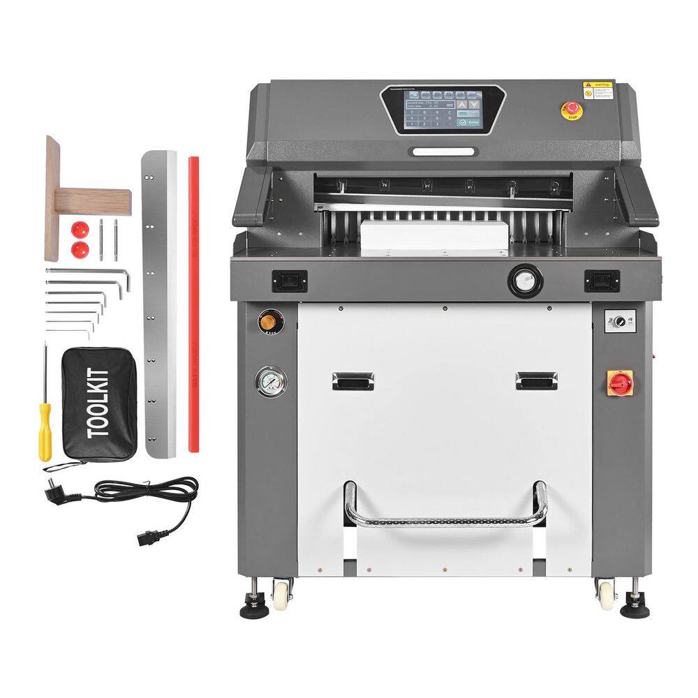 Electric Hydraulic Paper Cutter, 26 in. Tile Cutter with Steel Blade and Infrared Guide, Guillotine Trimmer, 2025 Update price history on PriceWatchPro