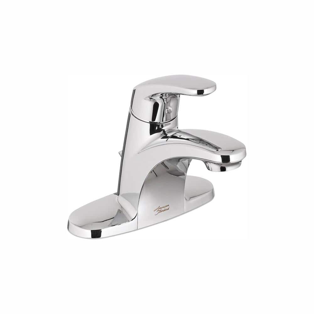 Colony Pro 4 in. Centerset Single-Handle Low-Arc Bathroom Faucet with 50/50