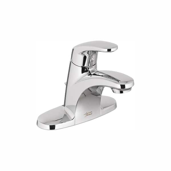 American Standard Colony Pro 4 in. Centerset Single-Handle Low-Arc Bathroom Faucet with 50/50 Pop-Up Assembly in Polished Chrome
