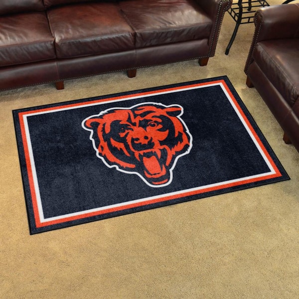 Chicago Bears 4ft. x 6ft. Plush Area Rug