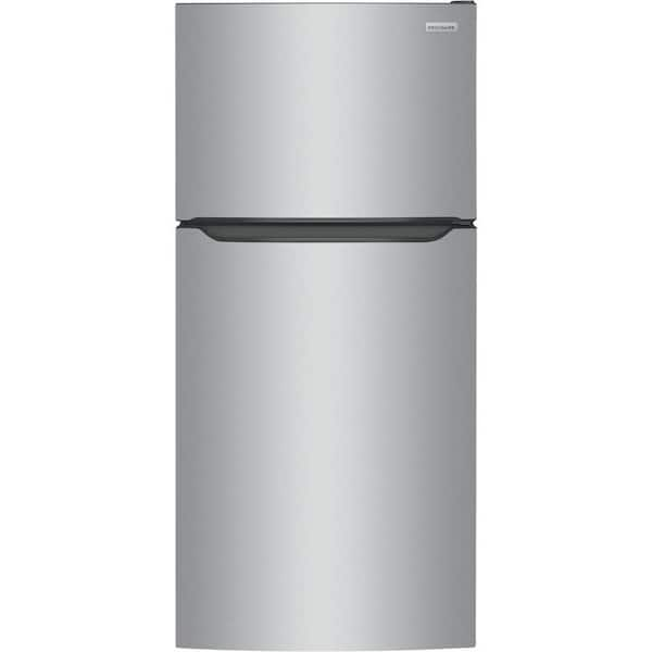 30 in. 18.3 cu. ft. Top Freezer Refrigerator in Stainless Steel, Garage Ready