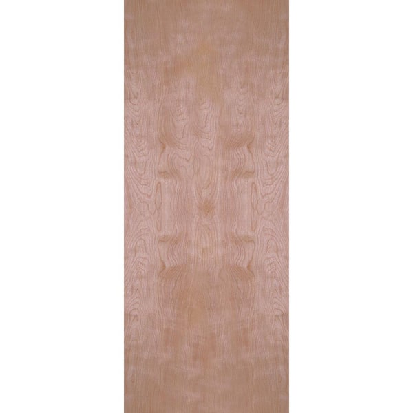 Masonite 32 in. x 80 in. Smooth Flush Unfinished Hardwood Solid Core Birch Veneer Composite Interior Door Slab