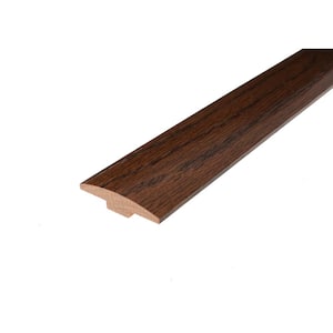Della 0.28 in. Thick x 2 in. Wide x 78 in. Length Wood T-Molding