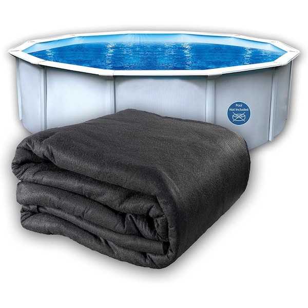 Liner Life 33 ft. Round Pool Liner Pad for Aboveground Pools, Extends Life of the Liner, Durable Puncture Resistant Geotextile