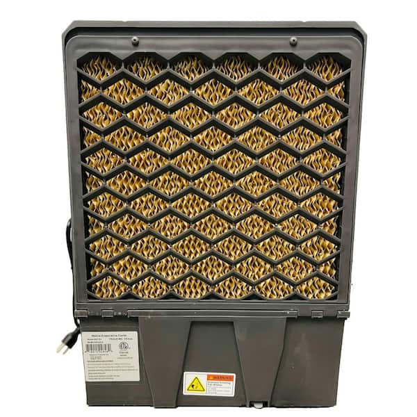 Hessaire - 900 CFM 2-Speed Portable Evaporative Cooler for 350 sq. ft. in Gray