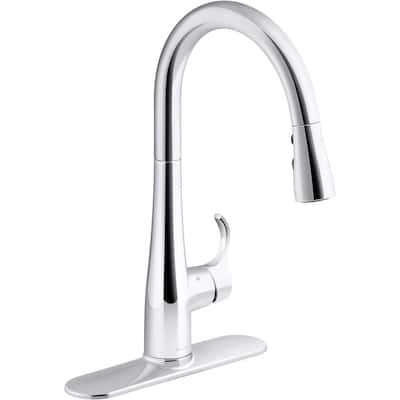 Robinet De Cuisine Kohler Artifacts Konnect - Nickel Poli, Commande Tactile Et Voix
