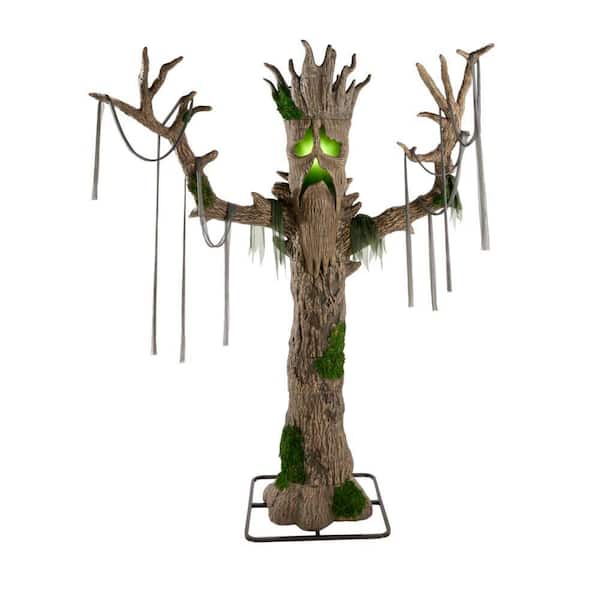 9 ft. Gruesome Grounds Giant-Sized Color Changing LED Horrifying Hickory H7