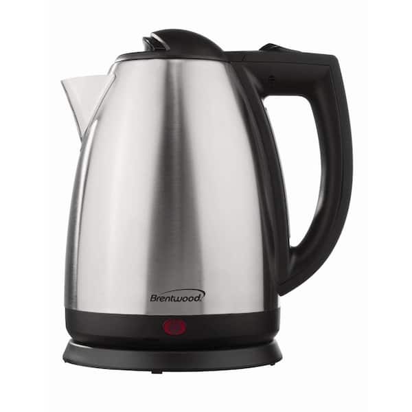 8.45-Cup Stainless Steel Electric Kettle with Automatic Shut-off