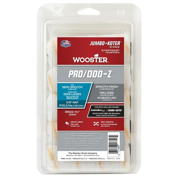 Wooster 4-1/2 in. x 3/8 in. Jumbo-Koter Pro/Doo-Z (10-Pack)