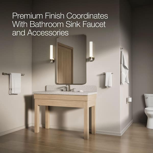 KOHLER Left-Hand Toilet Tank Lever in Vibrant Brushed Nickel K