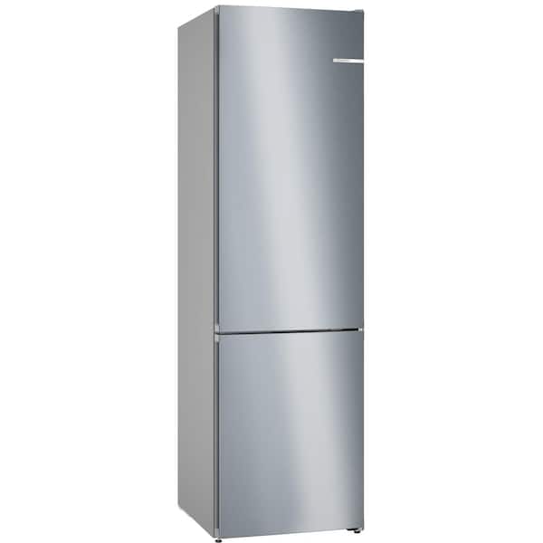 Bosch 500 Series 24 in. 12.8 cu. ft. Bottom Freezer Refrigerator in Stainless Steel, Counter Depth