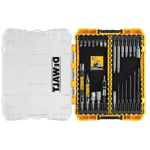Dewalt MAXFIT Impact Rated Screwdriving 30 Piece Bit Set with Sleeve and  Case 885911359627