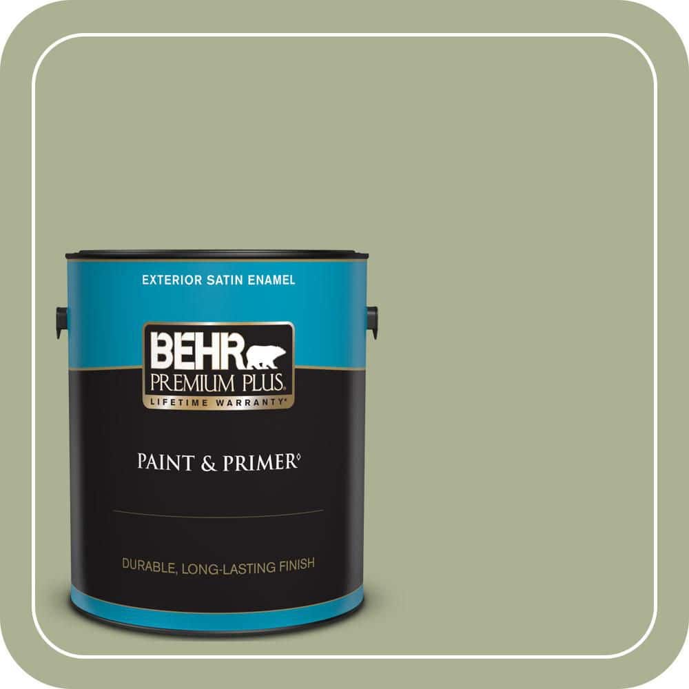 1 gal. #PPU10-06 Spring Walk Satin Enamel Exterior Paint & Primer price history on PriceWatchPro