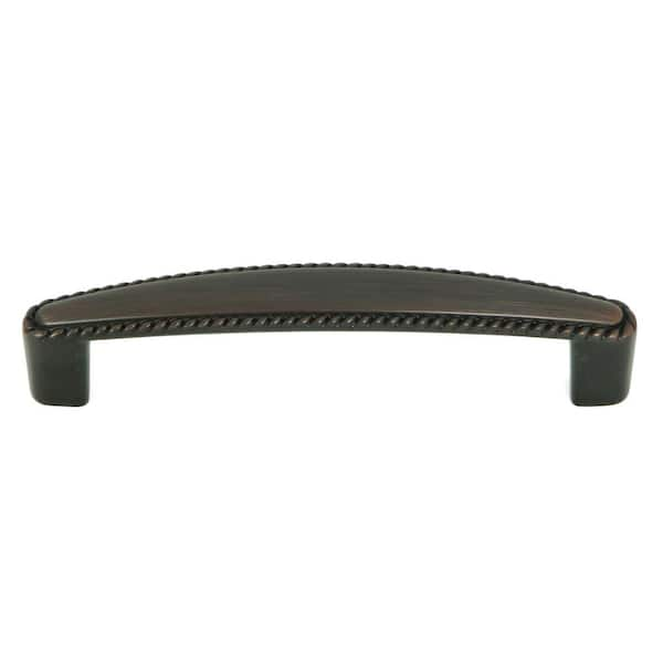 Stone Mill Hardware Austin 3-3/4 in. Center-to-Center Oil Rubbed Bronze ...