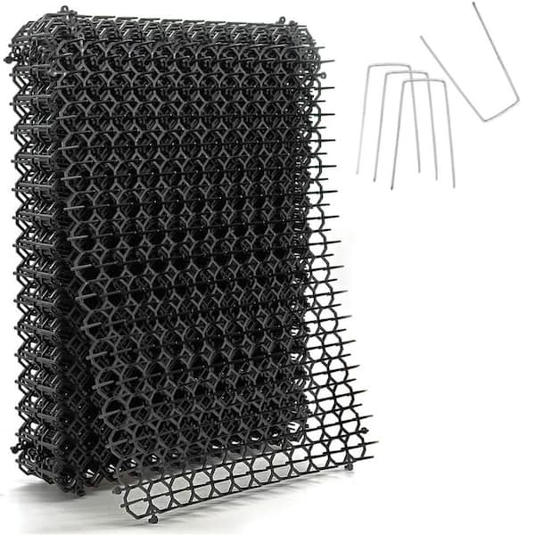 SenQWFa 16 in. ft. 13 in. Scat Mat Cat Deterrent 8-Pack Humane