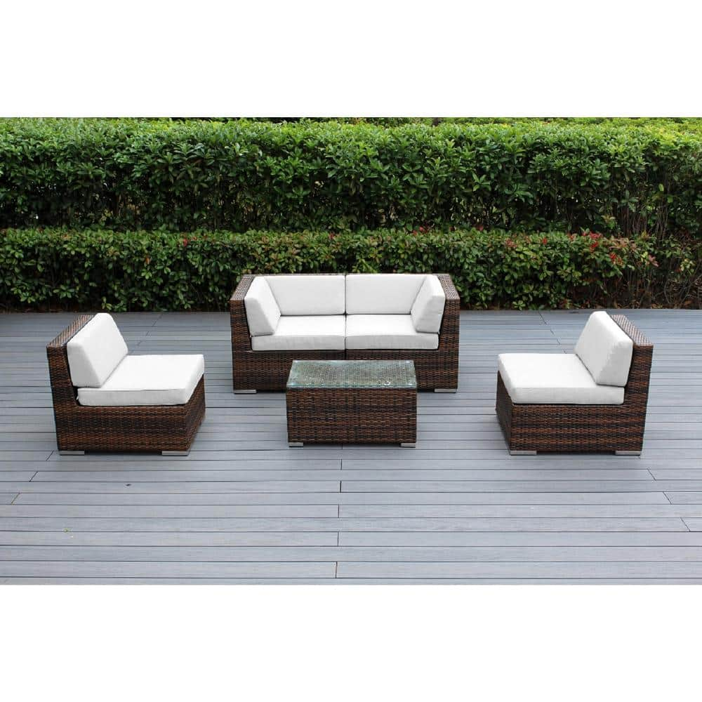 Keter emily 4 seater rattan effect sofa set hot sale