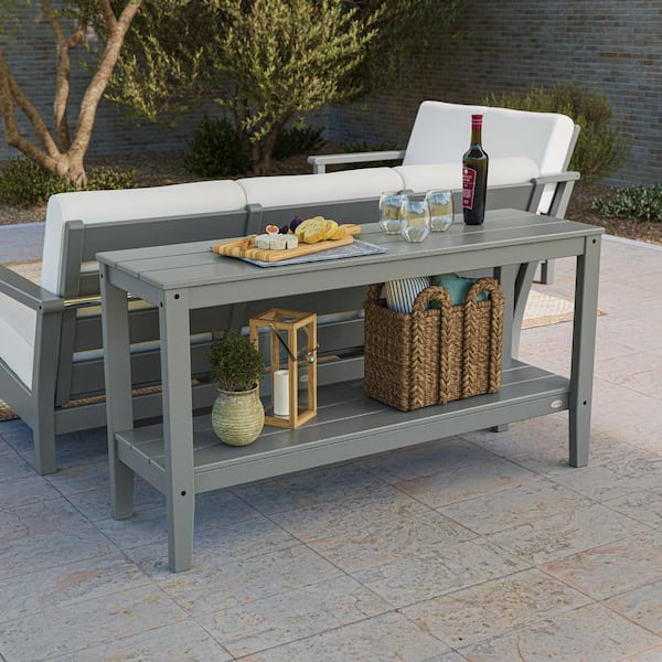 Slate console table discount