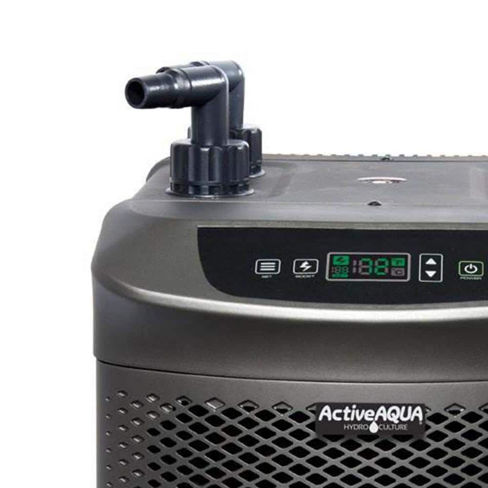 Active Aqua 1/4 HP Black Hydroponic Water Chiller