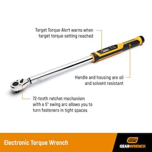 1/2 in. Drive 25-250 ft./lbs. Electronic Torque Wrench